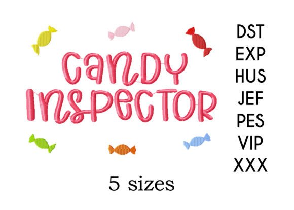 Candy Inspector Embroidery Review