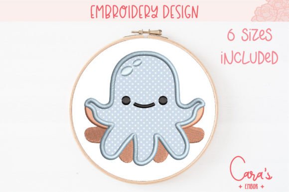Octo: A Unique Embroidery Design