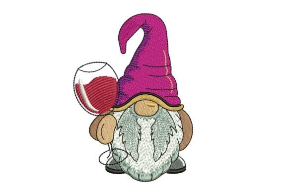 Wine Gnome Embroidery Review